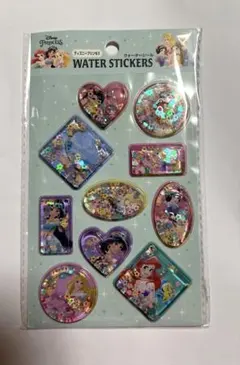 ディズニー プリンセス ウォーターシール カプセルシール セット
