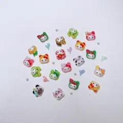 被り物キティちゃん ネイルパーツ ⚠️ラスト1点