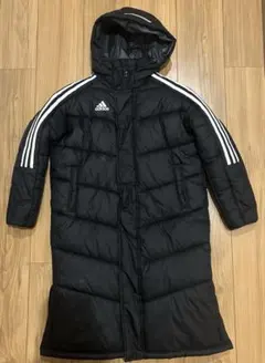 adidas ダウンベンチコート美品子供サイ130cm