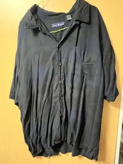 オーバーサイズ黒シャツ Lサイズ