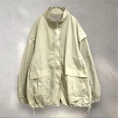 未使用 アルシーヴ ウインドブレーカー 【M】 ジャケット ナイロン ベージュ
