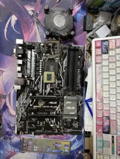 intel i7 7700k Z270G クーラー、パネル、WiFi付き - メルカリ