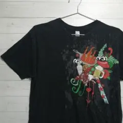 US古着 グラフィックデザイン Tシャツ ブラック
