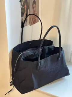 あけさん様専用 ツツム トートバッグ 豊岡鞄 ネイビー - メルカリ