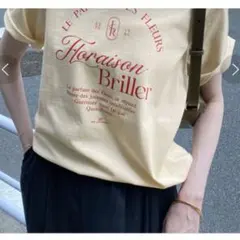 SLOBE IENA ROAD TRIP ロゴプリント Tシャツ 半袖 綿100のサムネイル