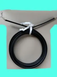 補修用 同軸ケーブル 黒　4m80cm　　未使用　ジャンクのサムネイル