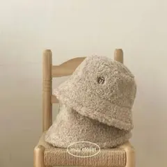 muu closet ボア　帽子　ハット　韓国子供服