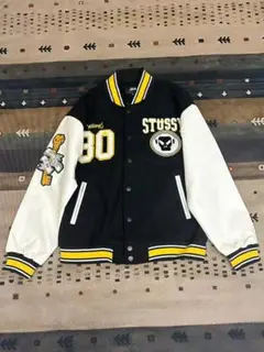 Stussy スカジャン ホワイト Sサイズ STUSSY スカジャン ホワイト 白 S - メルカリ