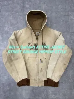 【鬼フェード】80s〜 Carhartt カーハート アクティブジャケット 短丈