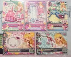 アイカツ！カントリーガーデンコーデセット 他3枚 星宮いちご