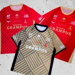 未使用 3着セット 名古屋グランパスエイト ユニフォーム 鯱の大祭典のサムネイル