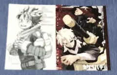 カグラバチ　ヒロアカ　ポストカード　週刊少年ジャンプ