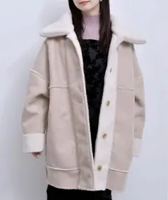 RETRO GIRL   BIGボアムートンコート