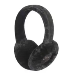 UGG ブラック 耳あて・イヤーマフ