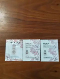 【PAUL & JOE 】 プライマー N 01 サンプル 他　全3点