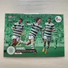 【10枚限定】セルティック　Topps now リーグ優勝