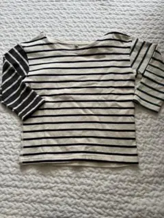 子ども服　ボーダートップス　100サイズ　長袖Tシャツのサムネイル