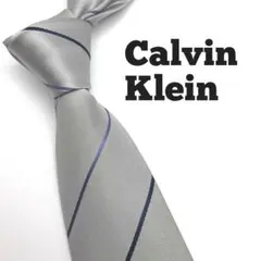 【CalvinKlein】 カルバンクライン ネクタイ ストライプ柄 上質 上品
