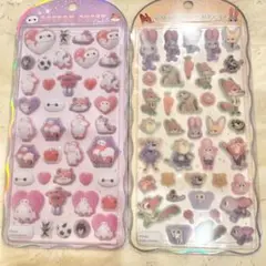 正規品！コットンパフィーシール　ベイマックス　ズートピア