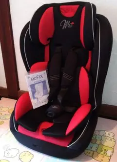 美品】 西松屋 マムズキャリー レジェ チャイルドシート レッド 新生児
