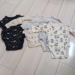 ユニクロ　ロンパース　前開き　スヌーピー他4点セット 70cm