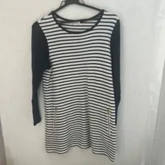 element of SIMPLE LIFE ボーダー長袖チュニックM