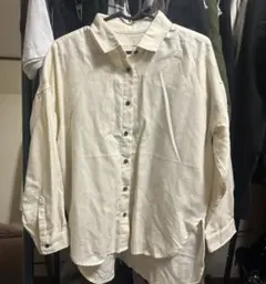 シャツ アイボリー