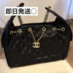 CHANEL シャネル ゴールド チェーン ショルダーバッグ ノベルティ バッグ