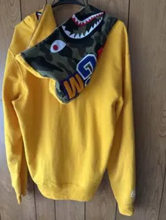 A Bathing Ape イエローパーカー Lサイズ
