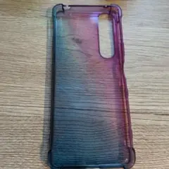 Xperia1IIIグラデーションクリアケース