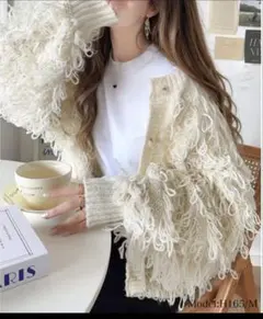 classicalelfトップスカーディガンレディースループニット