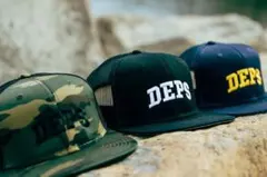 【新品未使用】deps デプス アーチロゴ メッシュキャップ カモ