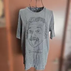 ★ZARA★アルバート・アインシュタイン★Tシャツ ★グレー★ 半袖★