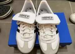 adidas ハンドボール　スペツィアル　ホワイト スニーカー