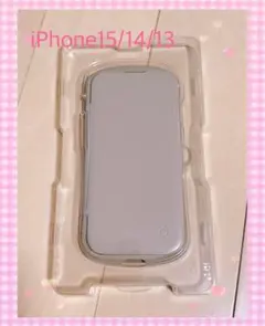 iFace iPhone 15/14/13 手帳型ケース ベージュ