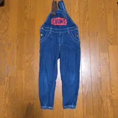 CHUMS チャムス オーバーオール デニム Kids M