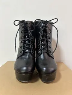Newlyme ショートブーツ クロコのサムネイル