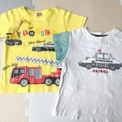 トミカ アプレレクール 100cm Tシャツ パトカー 男の子
