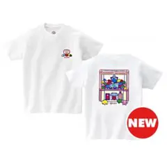 【新品未使用未開封】ドムドムハンバーガー クレーンゲームTシャツ 白 Lサイズ