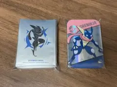 ポケモンカード海外限定　デッキシールド&ダメカンケース　ゲッコウガ