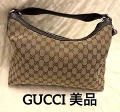 希少✨GUCCI GGキャンバス ハンドバッグ ワンショルダー 金具 - メルカリ