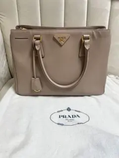 PRADA BN1874 サフィアーノレザー ショルダーバッグ カメオ