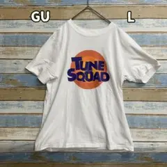 GU スペースジャム メンズ Tシャツ ホワイト L 夏 秋【き135】のサムネイル