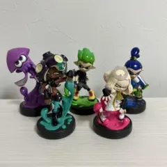 スプラトゥーンamiibo 5種類