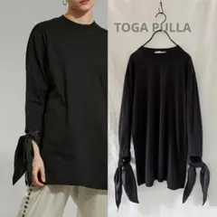 TOGA PULLAトーガプルラ シルケットジャージーロングスリーブトップのサムネイル