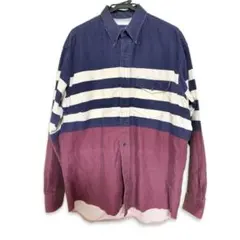 Wrangler 80s~90s ウエスタンシャツXLストライプ
