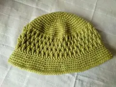 ハンドメイド　バケットハット