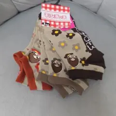 モンチッチ 　お顔が3種類♥　レディースソックス 23-25cm