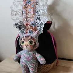 ゆ*ら様 コヤンイサムチョン　巾着バック　ハンドメイド