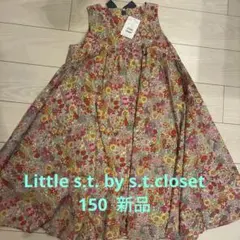 Little s.t. by s.t.closet 花柄ノースリーブ150 新品のサムネイル